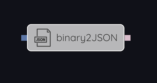 SpecialNodes binary2json