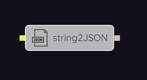 SpecialNodes string2json